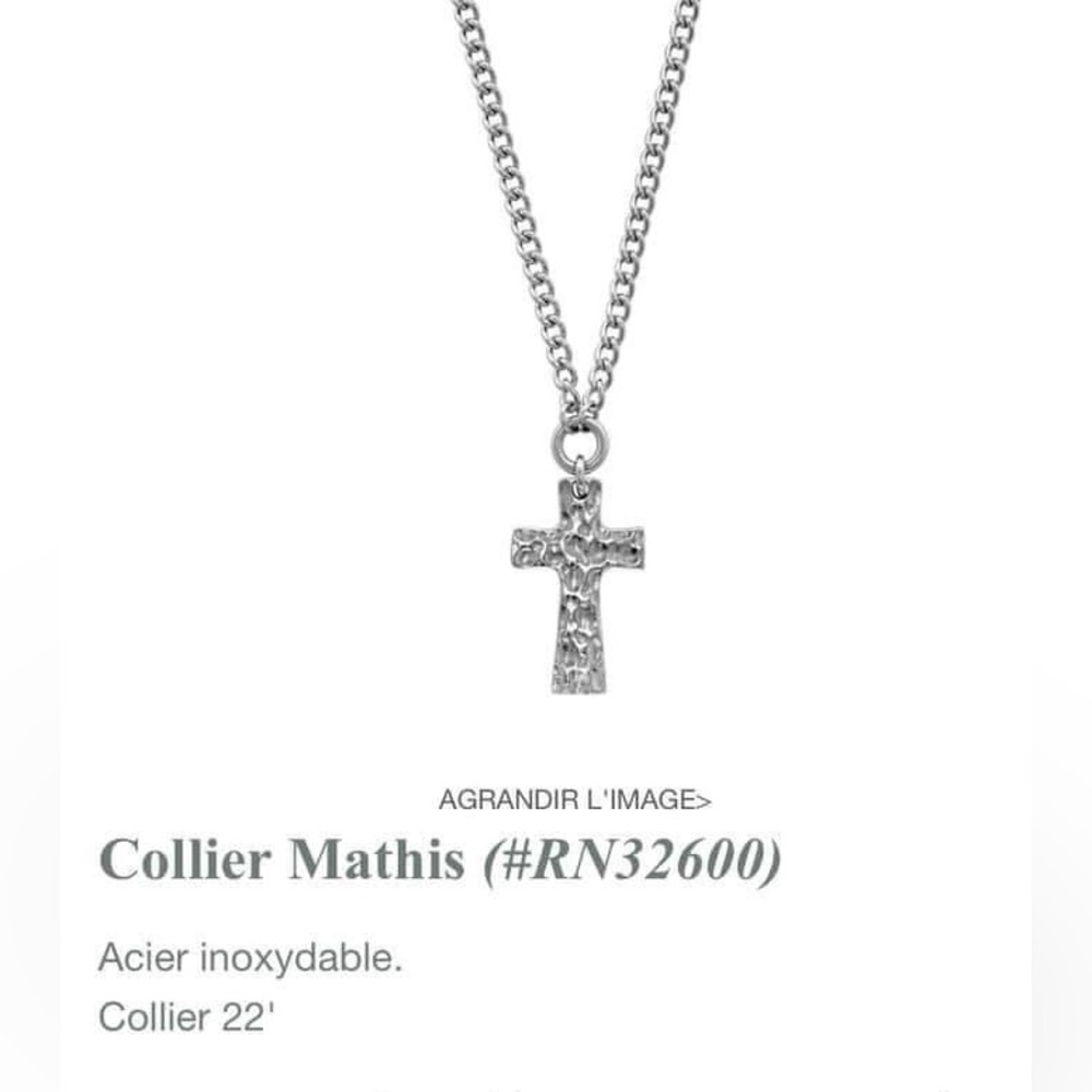 New Tocara Men Mathis Unisex Chain Necklace Stainless